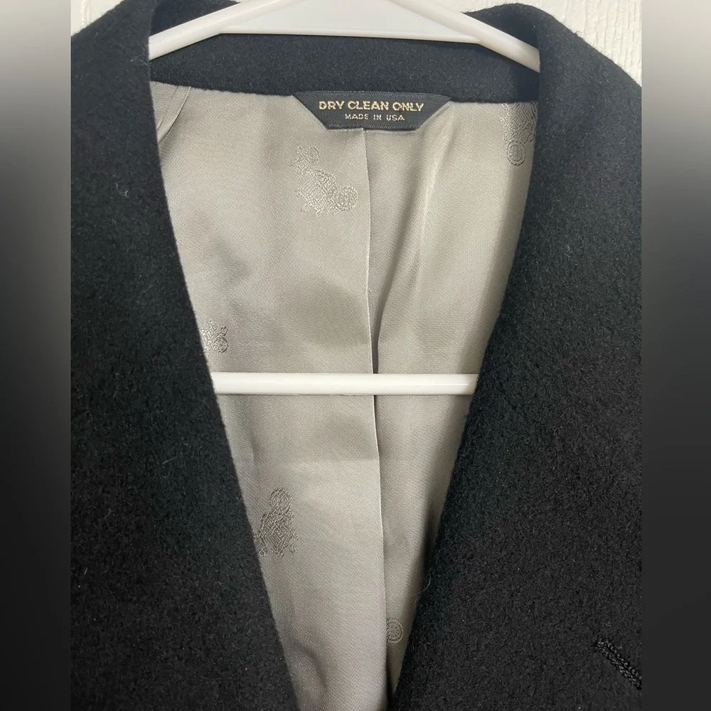 Barrister expressly for Walkers 100% cashmere black men’s blazer - Picture 3 of 15